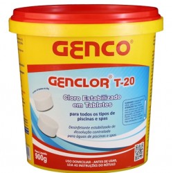 Cloro Pastilhas Estabilizado T20 - Genco 