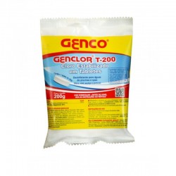Cloro Pastilhas Estabilizado 200g - Genco 