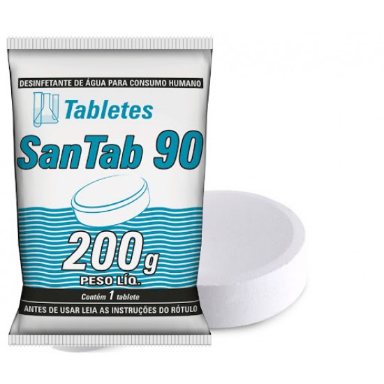 Cloro Tablete Para Consumo Humano Santab90 - Hidroall